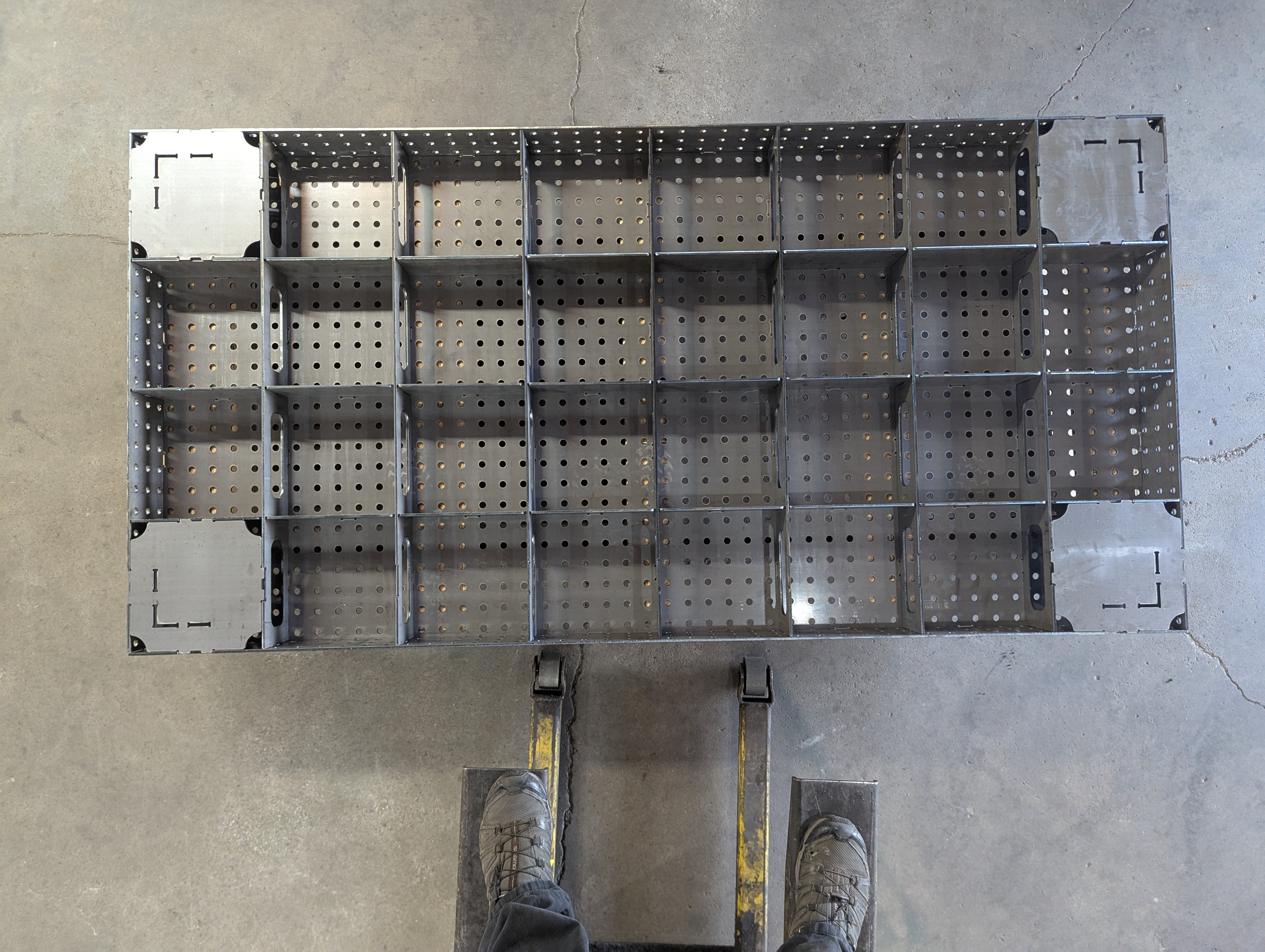 48 x 96 Welding Fixture Table - 1/4" Steel