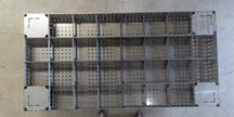 Welding fixture table leg detail