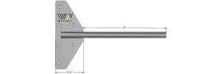 Super Duty Floating Shelf Bracket dimensions